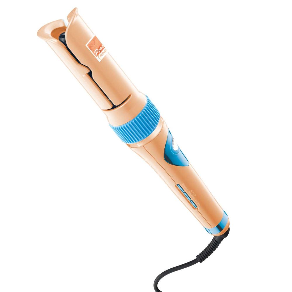 Rizador automático Nano Titanium, barril extendido, 5 niveles de temperatura, 3 estilos de rizo